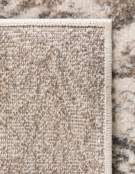 Beige 2' x 6' 1 Tuareg Runner Area Rug Vintage Inspired Distressed Look Durable Easy Clean Carpet for Unique Home Interiors for Sale at Rug Engine