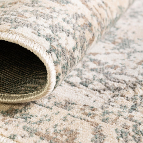 Multicolor 9' x 12' 2 Tuareg Rectangle Area Rug Vintage Inspired Distressed Look Durable Easy Clean Carpet for Unique Home Interiors for Sale at Rug Engine