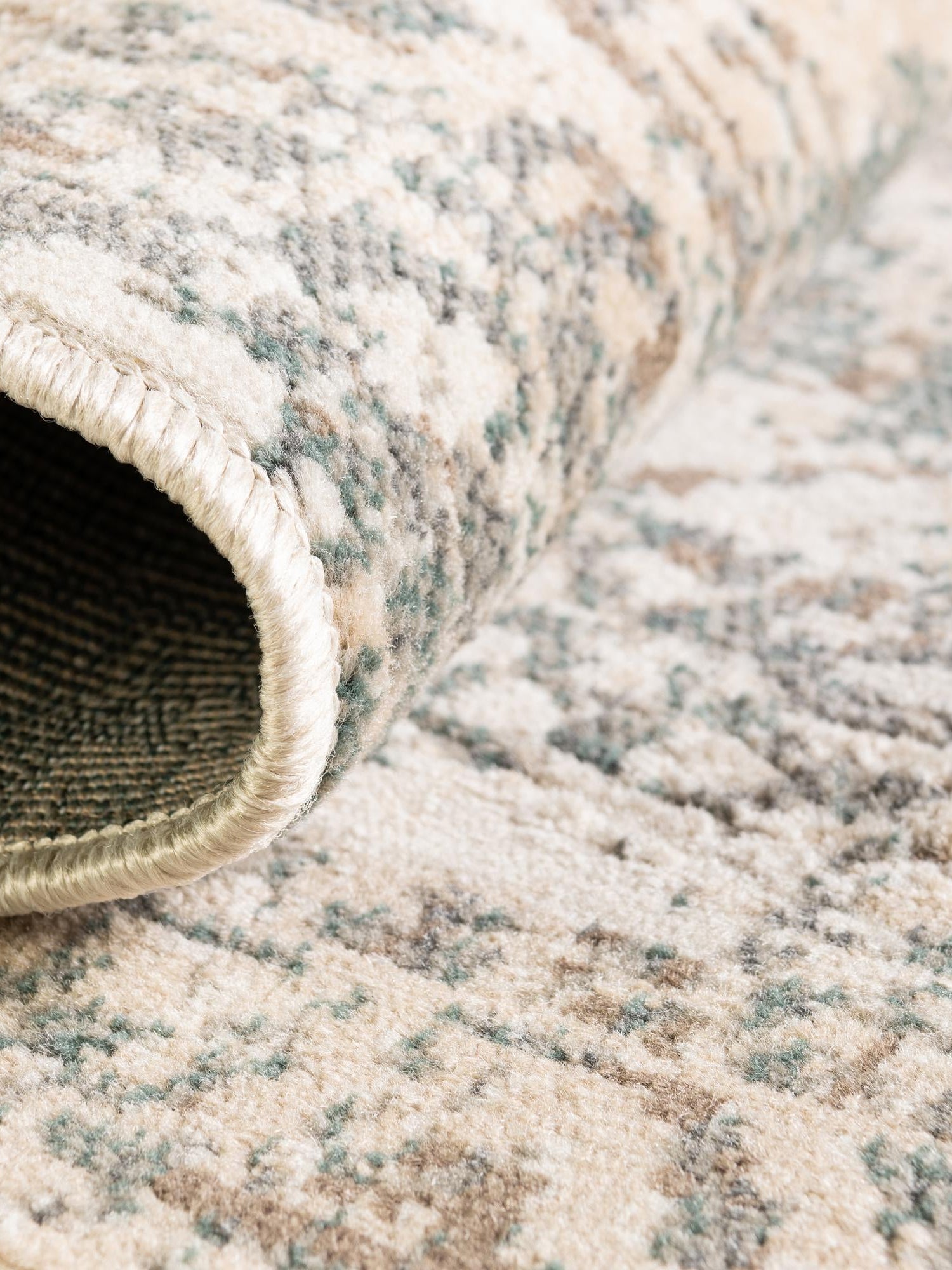 Multicolor 2' x 3' 1 Tuareg Rectangle Area Rug Vintage Inspired Distressed Look Durable Easy Clean Carpet for Unique Home Interiors for Sale at Rug Engine