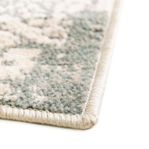 Multicolor 8' x 10' Tuareg Rectangle Area Rug Vintage Inspired Distressed Look Durable Easy Clean Carpet for Unique Home Interiors for Sale at Rug Engine