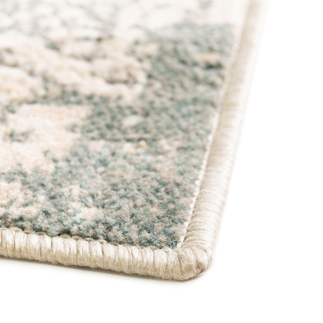 Multicolor 6' 1 x 9' Tuareg Rectangle Area Rug Vintage Inspired Distressed Look Durable Easy Clean Carpet for Unique Home Interiors for Sale at Rug Engine