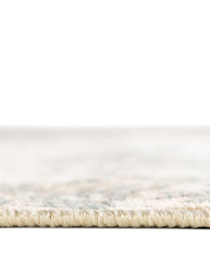 Multicolor 8' x 8' Tuareg Round Area Rug Vintage Inspired Distressed Look Durable Easy Clean Carpet for Unique Home Interiors for Sale at Rug Engine