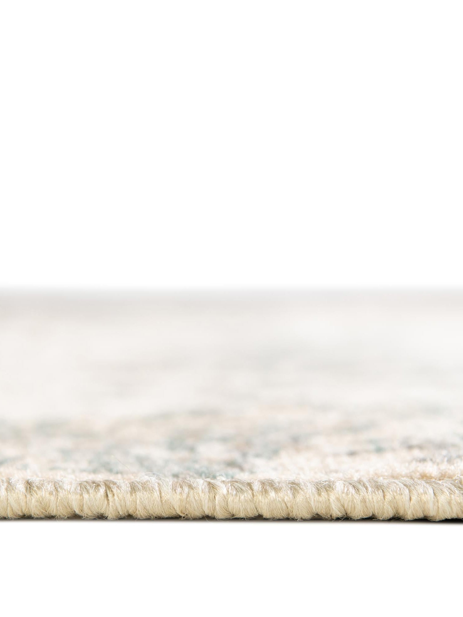 Multicolor 3' 3 x 3' 3 Tuareg Round Area Rug Vintage Inspired Distressed Look Durable Easy Clean Carpet for Unique Home Interiors for Sale at Rug Engine