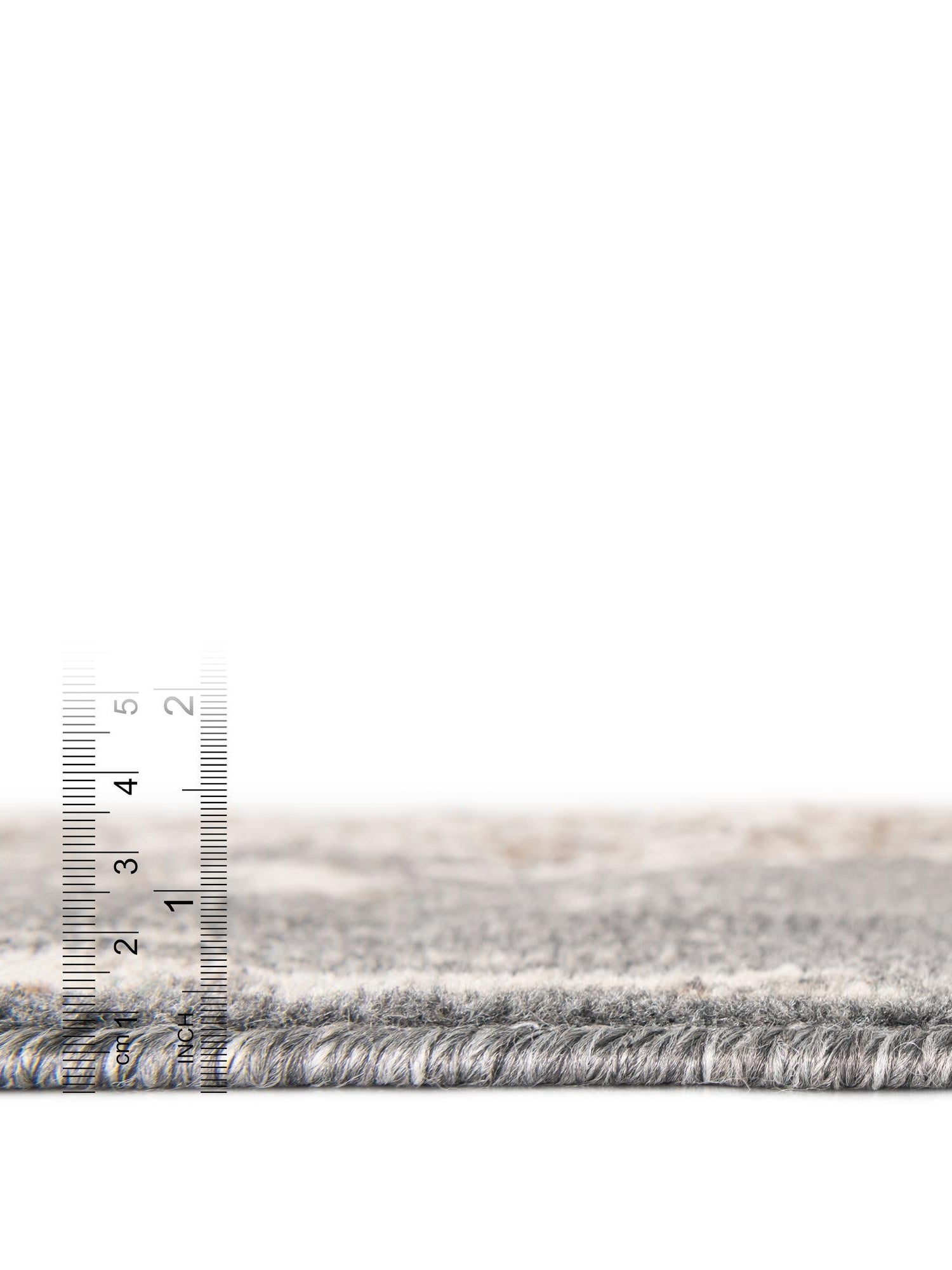 Gray 4' x 6' Tuareg Rectangle Area Rug Vintage Inspired Distressed Look Durable Easy Clean Carpet for Unique Home Interiors for Sale at Rug Engine