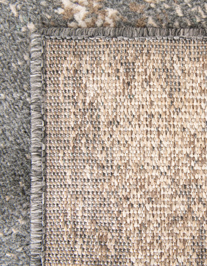Gray 2' 7 x 10' Tuareg Runner Area Rug Vintage Inspired Distressed Look Durable Easy Clean Carpet for Unique Home Interiors for Sale at Rug Engine