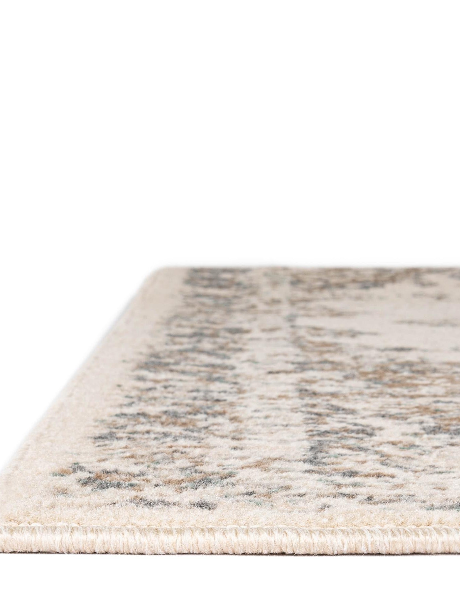 Cream 9' x 12' 2 Tuareg Rectangle Area Rug Vintage Inspired Distressed Look Durable Easy Clean Carpet for Unique Home Interiors for Sale at Rug Engine
