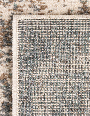 Cream 5' 1 x 8' Tuareg Rectangle Area Rug Vintage Inspired Distressed Look Durable Easy Clean Carpet for Unique Home Interiors for Sale at Rug Engine