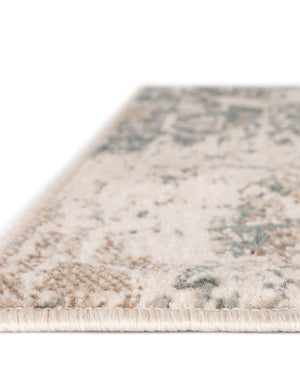 Beige 9' x 12' 2 Tuareg Rectangle Area Rug Vintage Inspired Distressed Look Durable Easy Clean Carpet for Unique Home Interiors for Sale at Rug Engine