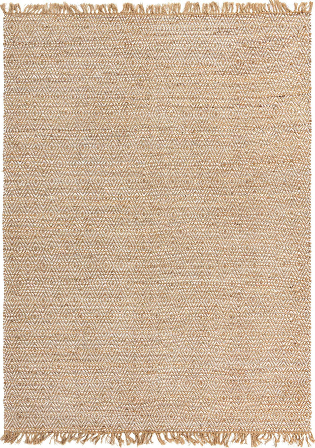 Natural 9' x 12' 2 Braided Jute Rectangle Rug