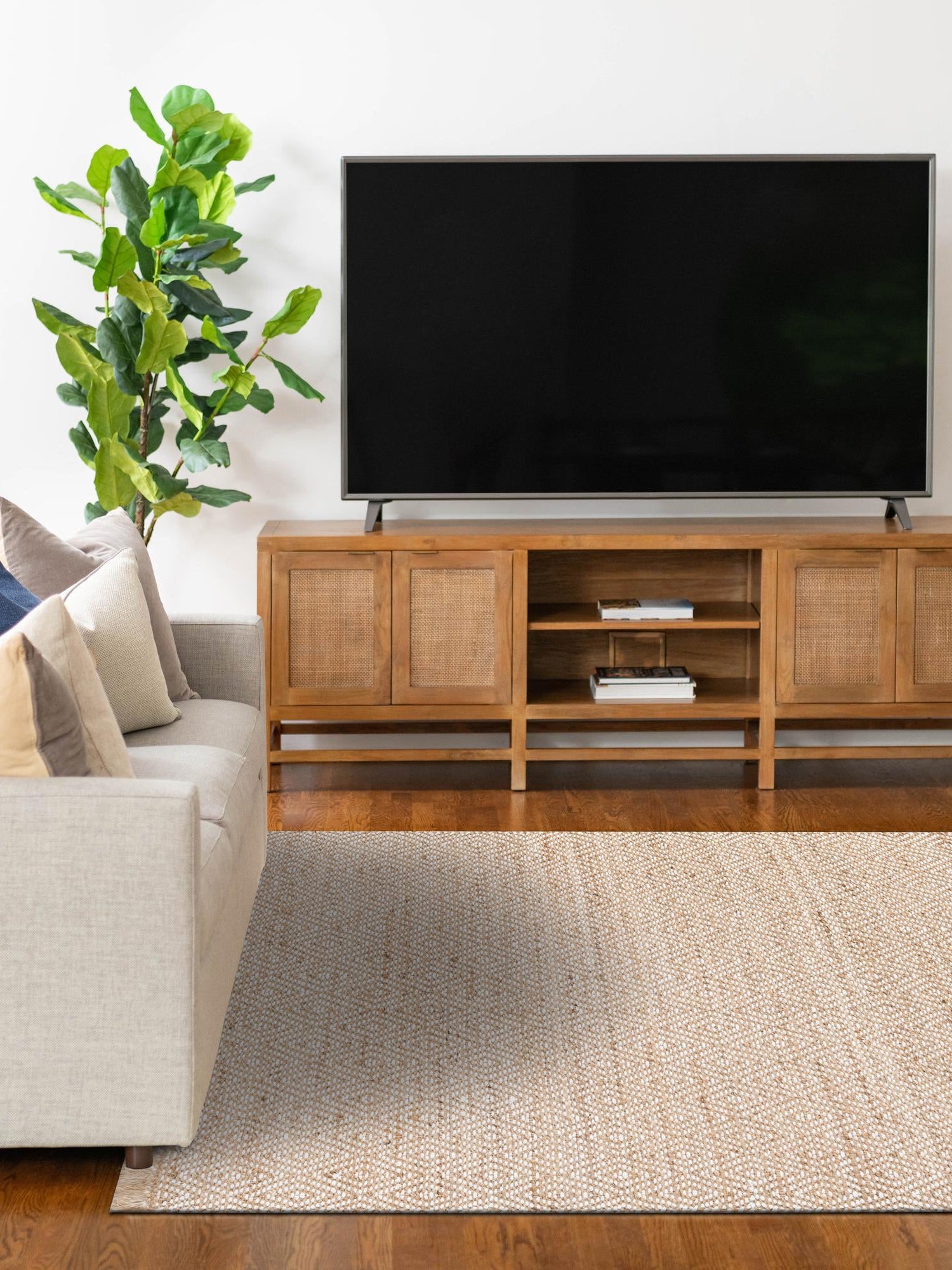 Natural 9' x 12' 2 Braided Jute Rectangle Area Rug 100% Jute Hand Braided Natural Eco-Friendly Boho Style Carpet for Living Rooms Dining Office Space Dorms for Sale at Rug Engine