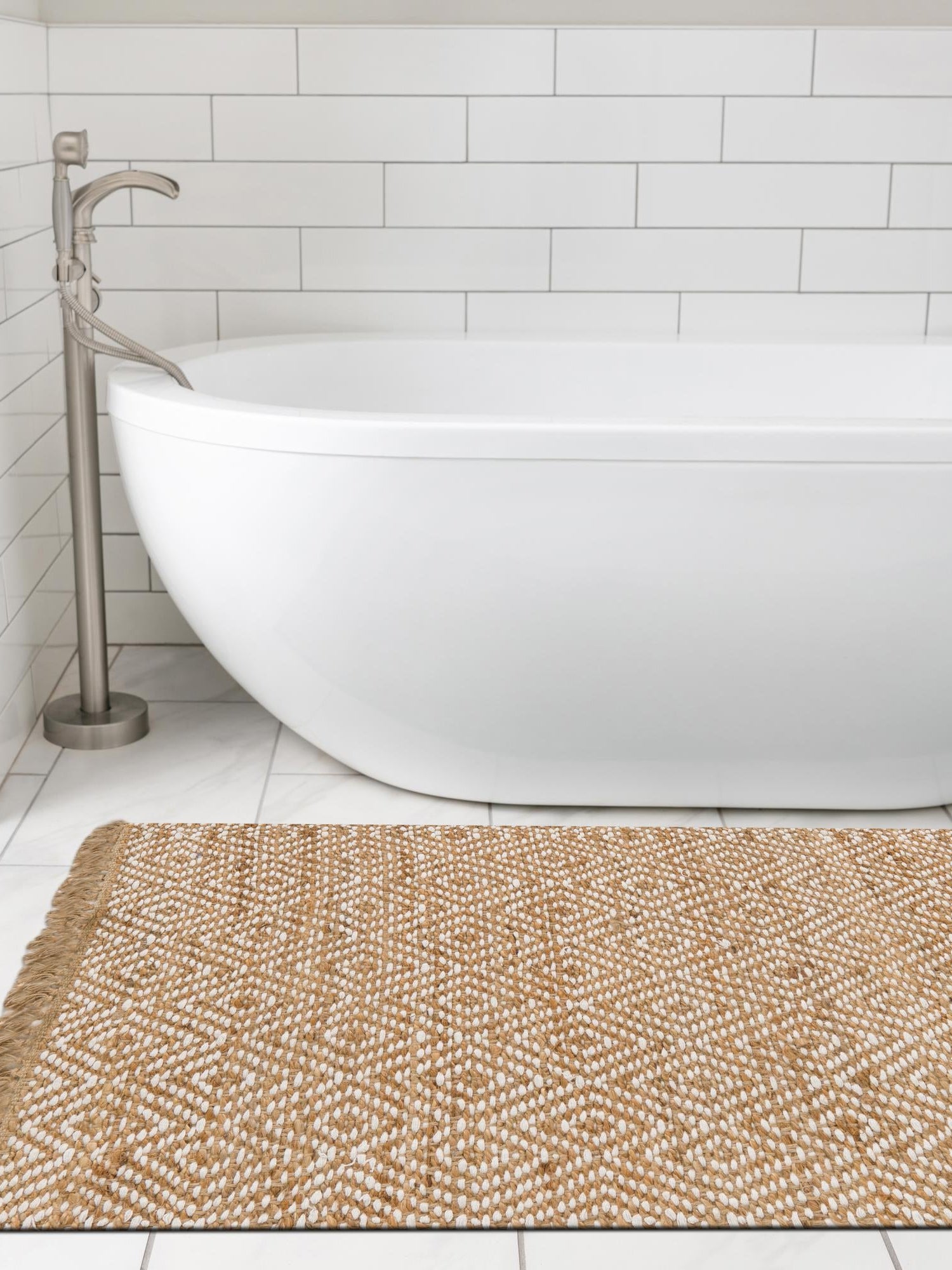 Natural 2' x 4' Braided Jute Runner Area Rug 100% Jute Hand Braided Natural Eco-Friendly Boho Style Carpet for Living Rooms Dining Office Space Dorms for Sale at Rug Engine