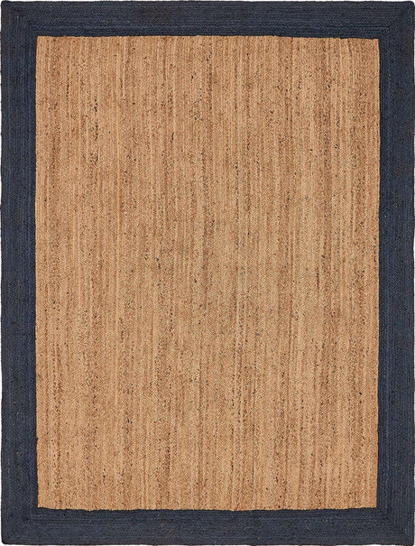 Natural 8' x 10' Braided Jute Rectangle Rug