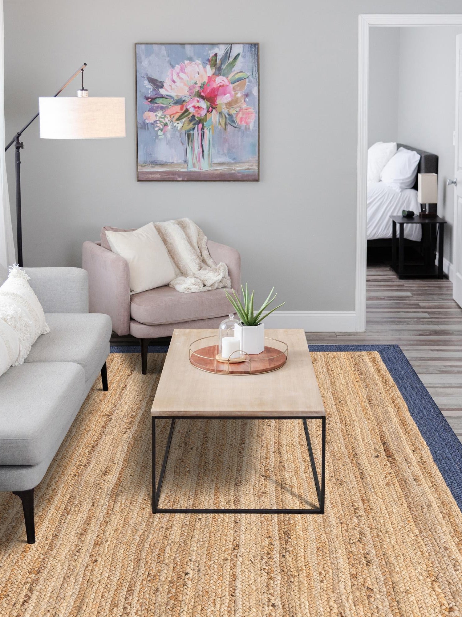 Natural 2' x 3' 1 Braided Jute Rectangle Area Rug 100% Jute Hand Braided Natural Eco-Friendly Boho Style Carpet for Living Rooms Dining Office Space Dorms for Sale at Rug Engine
