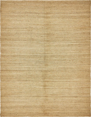 Natural 9' x 12' 2 Chunky Jute Rectangle Area Rug 100% All Natural Jute Sustainable Eco-Friendly Carpet Mat for Natural Interior Design Homes for Sale at Rug Engine
