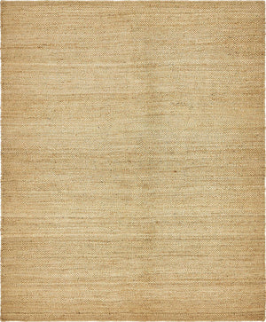 Natural 8' x 10' Chunky Jute Rectangle Area Rug 100% All Natural Jute Sustainable Eco-Friendly Carpet Mat for Natural Interior Design Homes for Sale at Rug Engine