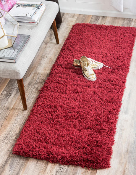 Lipstick 2' x 6' 1 Marilyn Monroe Opulence Shag Runner Area Rug Thick Soft Touch Fluffy & Plush Shaggy Pile