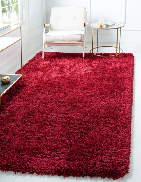 Lipstick 5' 1 x 8' Marilyn Monroe Opulence Shag Rectangle Area Rug Thick Soft Touch Fluffy & Plush Shaggy Pile