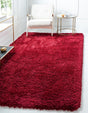 Lipstick 5' 1 x 8' Marilyn Monroe Opulence Shag Rectangle Area Rug Thick Soft Touch Fluffy & Plush Shaggy Pile