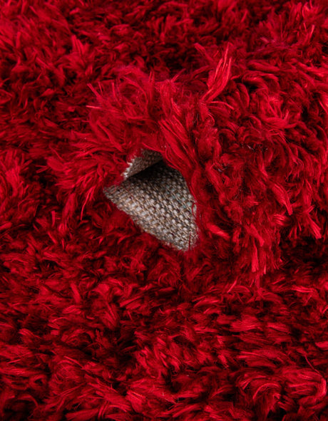 Lipstick 5' 1 x 8' Marilyn Monroe Opulence Shag Rectangle Area Rug Thick Soft Touch Fluffy & Plush Shaggy Pile 100% Polyester Carpet for Living, Dining, Bedroom, Office for Sale at Rug Engine