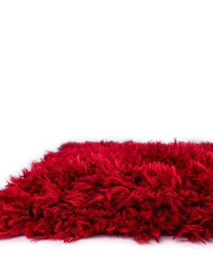 Lipstick 4' 1 x 6' 1 Marilyn Monroe Opulence Shag Rectangle Area Rug Thick Soft Touch Fluffy & Plush Shaggy Pile