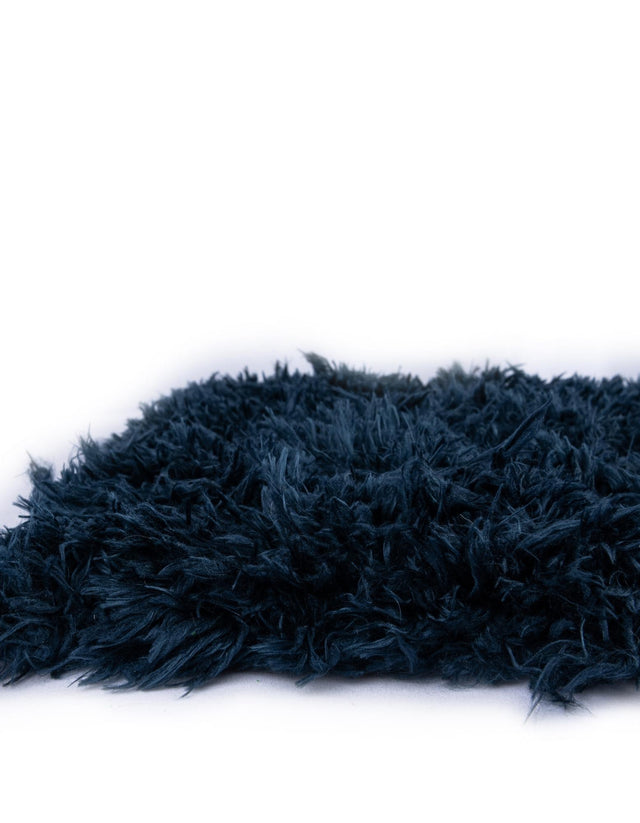 Aegean Blue 2' x 6' 1 Marilyn Monroe Opulence Shag Runner Area Rug Thick Soft Touch Fluffy & Plush Shaggy Pile