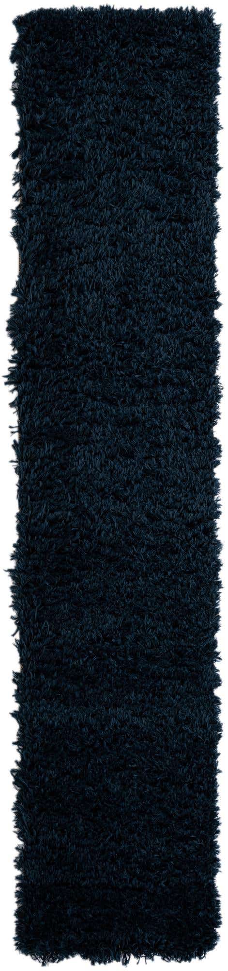 Aegean Blue 2' x 10' Marilyn Monroe Opulence Shag Runner Area Rug Thick Soft Touch Fluffy & Plush Shaggy Pile