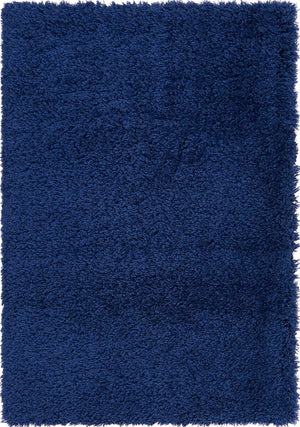Aegean Blue 4' 1 x 6' 1 Marilyn Monroe Opulence Shag Rectangle Area Rug Thick Soft Touch Fluffy & Plush Shaggy Pile