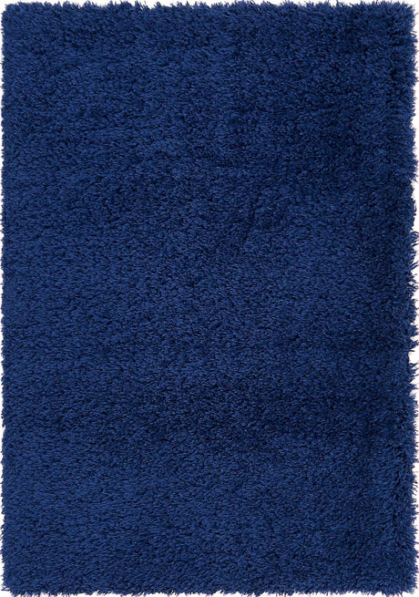 Aegean Blue 4' 1 x 6' 1 Marilyn Monroe Opulence Shag Rectangle Area Rug Thick Soft Touch Fluffy & Plush Shaggy Pile