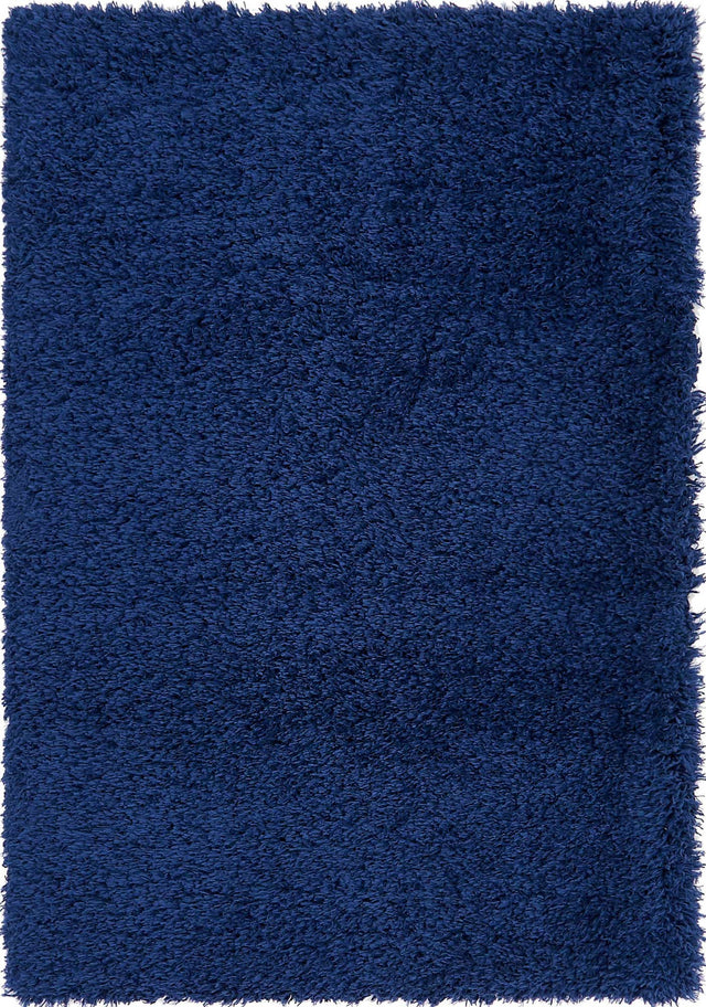 Aegean Blue 4' 1 x 6' 1 Marilyn Monroe Opulence Shag Rectangle Area Rug Thick Soft Touch Fluffy & Plush Shaggy Pile