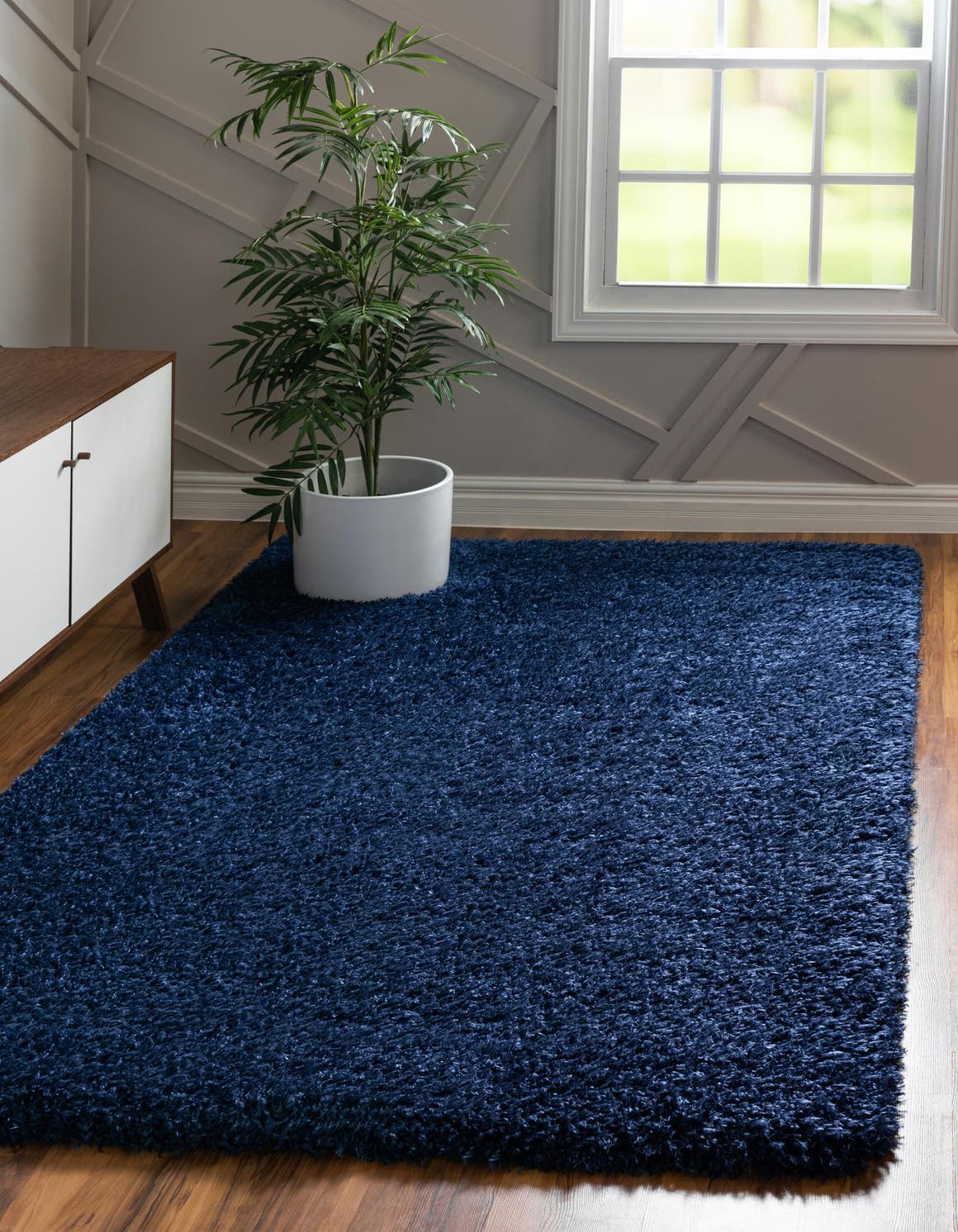 Aegean Blue 4' 1 x 6' 1 Marilyn Monroe Opulence Shag Rectangle Area Rug Thick Soft Touch Fluffy & Plush Shaggy Pile 100% Polyester Carpet for Living, Dining, Bedroom, Office for Sale at Rug Engine