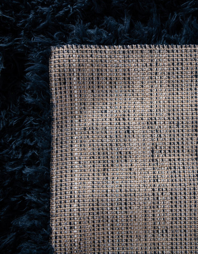 Aegean Blue 9' x 12' Marilyn Monroe Opulence Shag Rectangle Area Rug Thick Soft Touch Fluffy & Plush Shaggy Pile