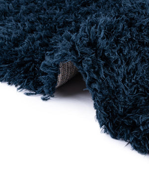 Aegean Blue 9' x 12' Marilyn Monroe Opulence Shag Rectangle Area Rug Thick Soft Touch Fluffy & Plush Shaggy Pile