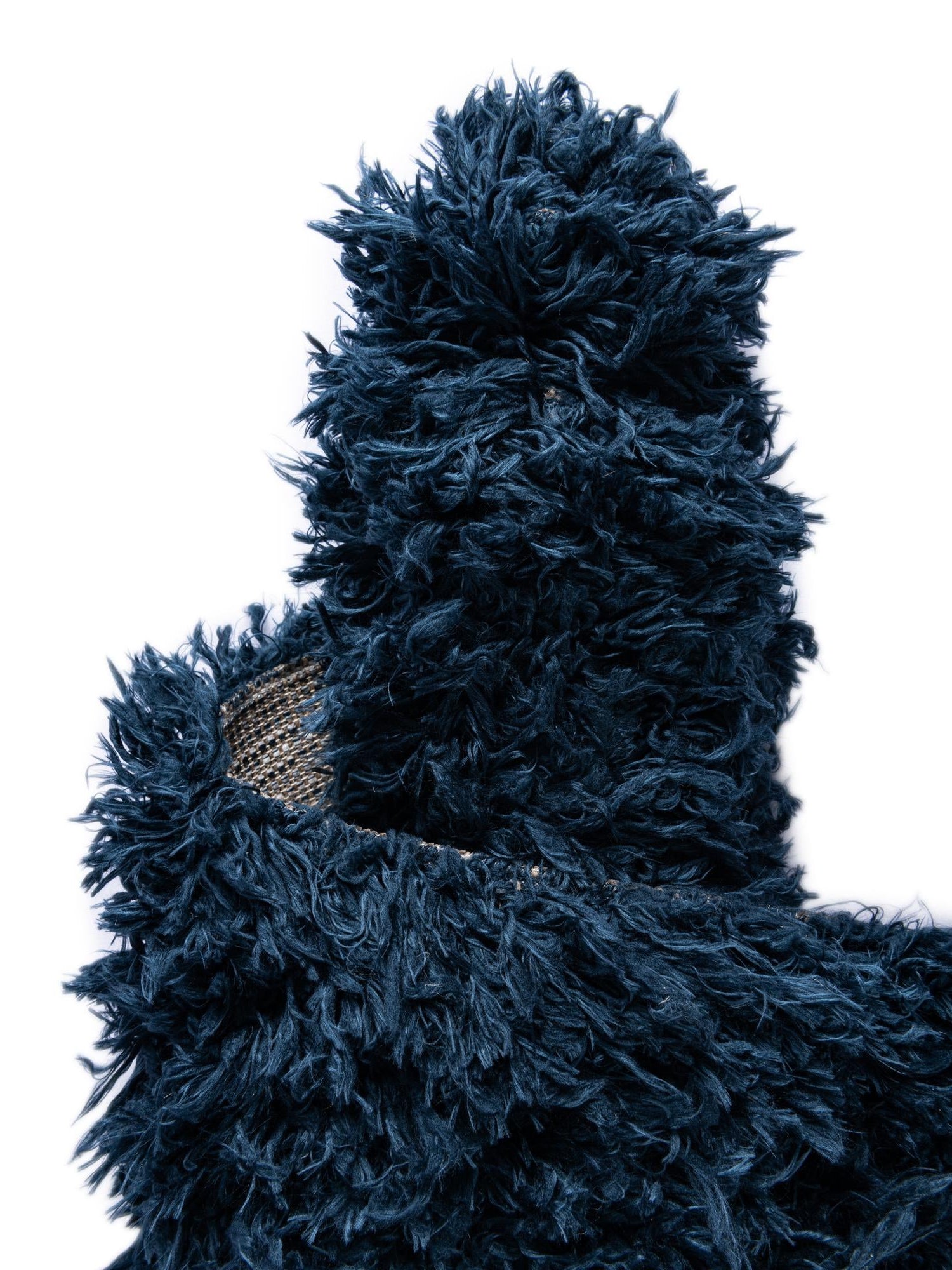 Aegean Blue 2' x 3' Marilyn Monroe Opulence Shag Rectangle Area Rug Thick Soft Touch Fluffy & Plush Shaggy Pile 100% Polyester Carpet for Living, Dining, Bedroom, Office for Sale at Rug Engine