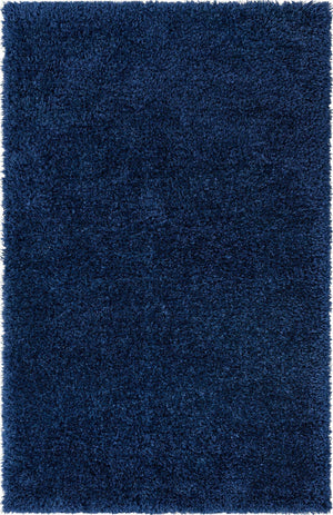 Aegean Blue 5' 1 x 8' Marilyn Monroe Opulence Shag Rectangle Area Rug Thick Soft Touch Fluffy & Plush Shaggy Pile