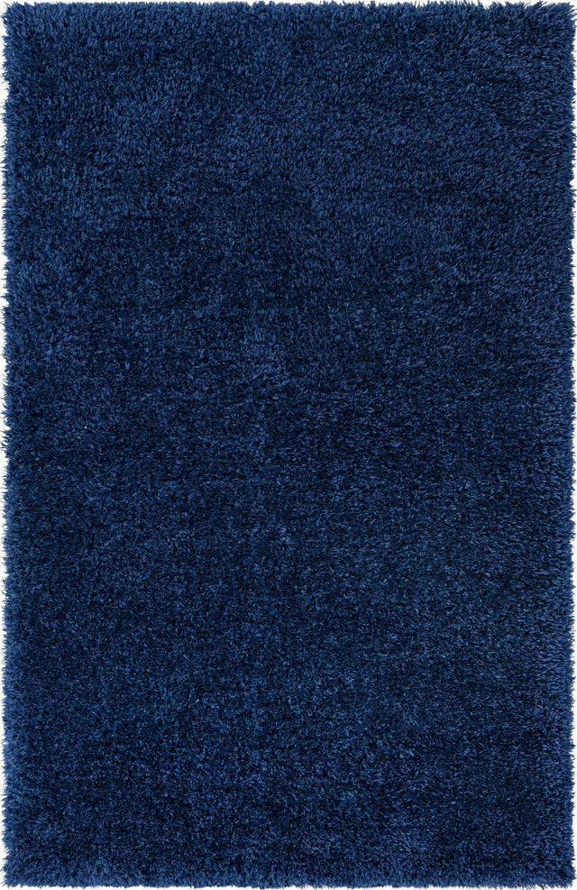 Aegean Blue 5' 1 x 8' Marilyn Monroe Opulence Shag Rectangle Area Rug Thick Soft Touch Fluffy & Plush Shaggy Pile