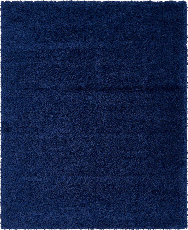 Aegean Blue 8' x 10' Marilyn Monroe Opulence Shag Rectangle Area Rug Thick Soft Touch Fluffy & Plush Shaggy Pile