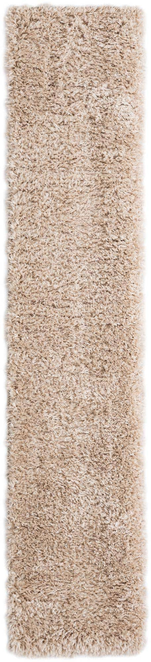 Blonde 2' x 10' Marilyn Monroe Opulence Shag Runner Area Rug Thick Soft Touch Fluffy & Plush Shaggy Pile