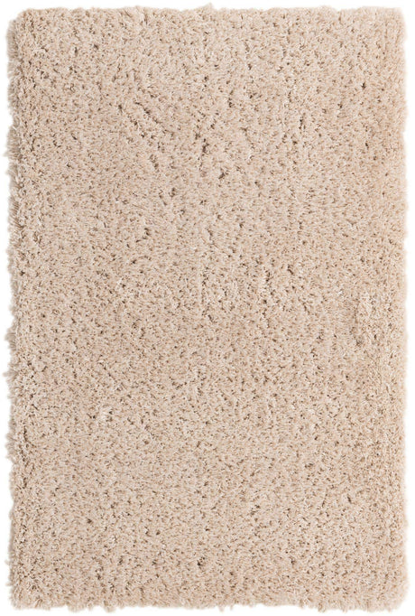 Blonde 4' 1 x 6' 1 Marilyn Monroe Opulence Shag Rectangle Area Rug Thick Soft Touch Fluffy & Plush Shaggy Pile