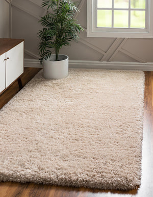 Blonde 1' 4 x 1' 4 Marilyn Monroe Opulence Shag Sample Area Rug Thick Soft Touch Fluffy & Plush Shaggy Pile 100% Polyester Carpet for Living, Dining, Bedroom, Office for Sale at Rug Engine