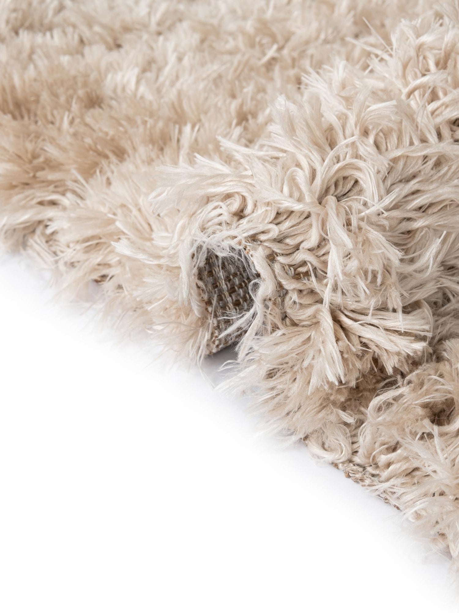 Blonde 9' x 12' Marilyn Monroe Opulence Shag Rectangle Area Rug Thick Soft Touch Fluffy & Plush Shaggy Pile 100% Polyester Carpet for Living, Dining, Bedroom, Office for Sale at Rug Engine
