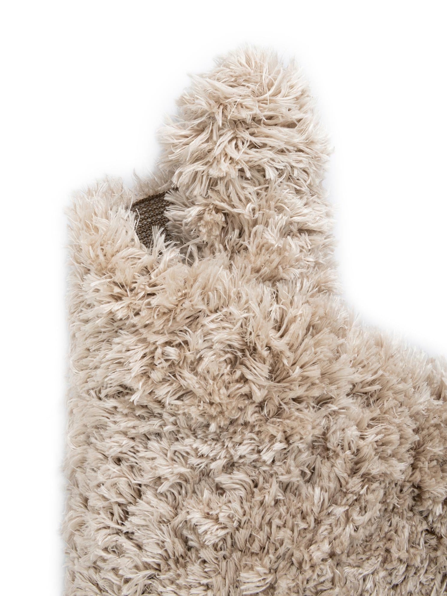 Blonde 4' 1 x 6' 1 Marilyn Monroe Opulence Shag Rectangle Area Rug Thick Soft Touch Fluffy & Plush Shaggy Pile 100% Polyester Carpet for Living, Dining, Bedroom, Office for Sale at Rug Engine