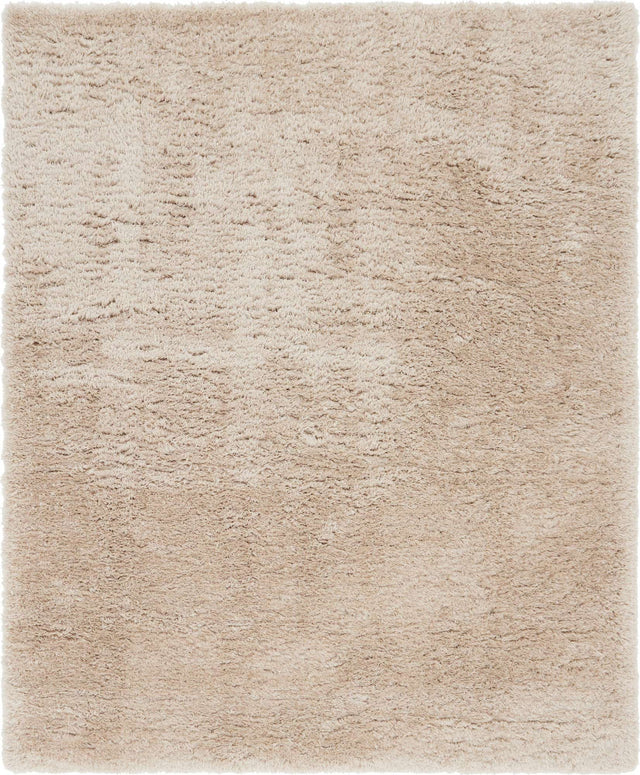 Blonde 8' x 10' Marilyn Monroe Opulence Shag Rectangle Area Rug Thick Soft Touch Fluffy & Plush Shaggy Pile