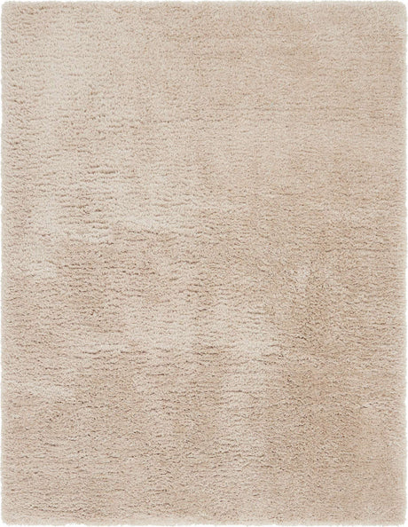 Blonde 9' x 12' Marilyn Monroe Opulence Shag Rectangle Area Rug Thick Soft Touch Fluffy & Plush Shaggy Pile