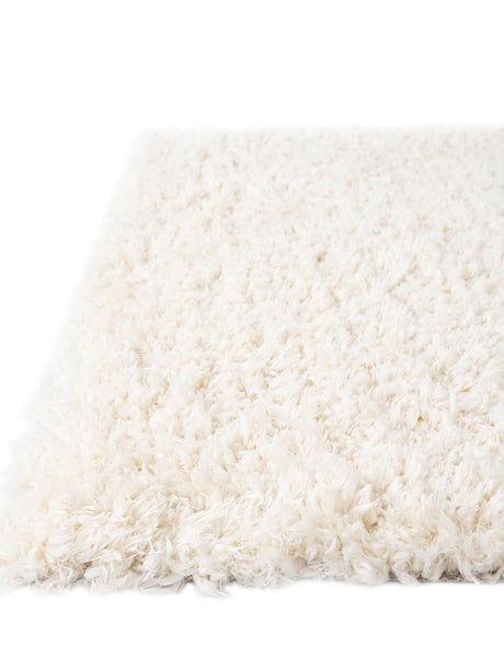 Bone 2' x 10' Marilyn Monroe Opulence Shag Runner Area Rug Thick Soft Touch Fluffy & Plush Shaggy Pile 100% Polyester Carpet for Living, Dining, Bedroom, Office for Sale at Rug Engine