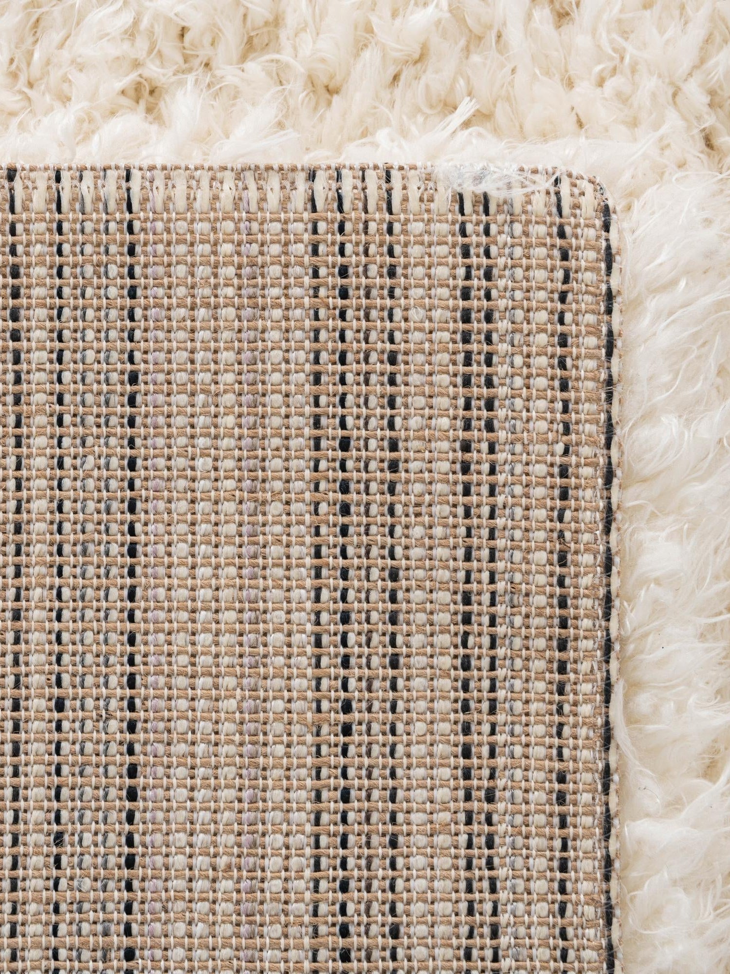 Bone 2' x 10' Marilyn Monroe Opulence Shag Runner Area Rug Thick Soft Touch Fluffy & Plush Shaggy Pile 100% Polyester Carpet for Living, Dining, Bedroom, Office for Sale at Rug Engine