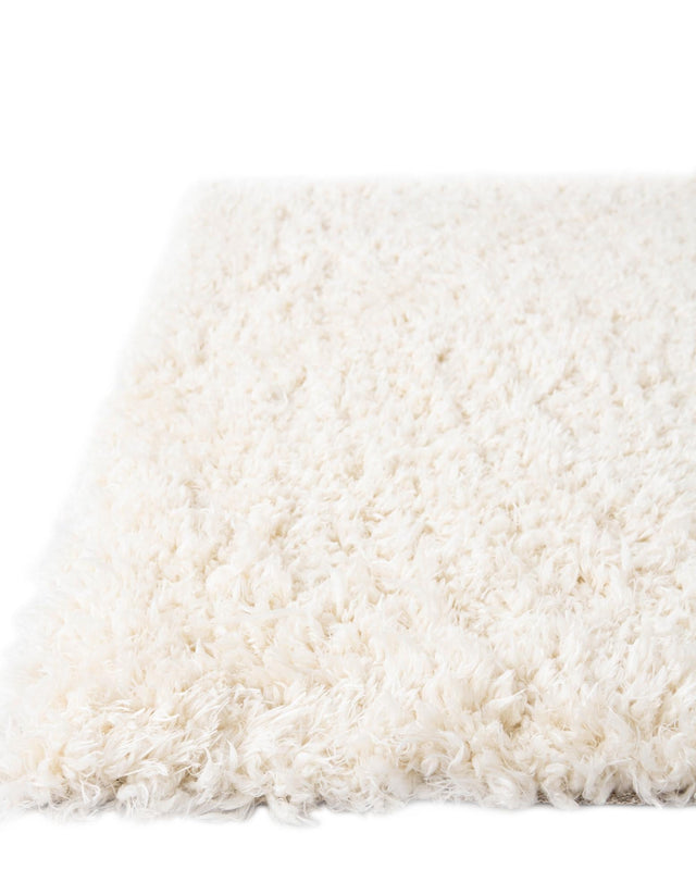 Bone 8' x 10' Marilyn Monroe Opulence Shag Rectangle Area Rug Thick Soft Touch Fluffy & Plush Shaggy Pile