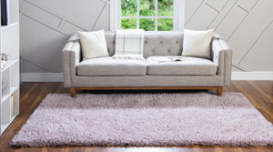 Lorelei 5' 1 x 8' Marilyn Monroe Opulence Shag Rectangle Area Rug Thick Soft Touch Fluffy & Plush Shaggy Pile