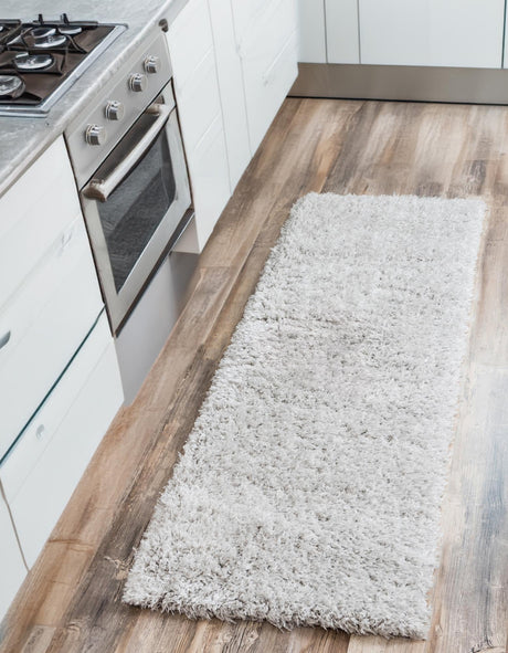Silver Screen 2' x 6' 1 Marilyn Monroe Opulence Shag Runner Area Rug Thick Soft Touch Fluffy & Plush Shaggy Pile 100% Polyester Carpet for Living, Dining, Bedroom, Office for Sale at Rug Engine