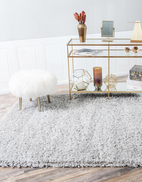 Silver Screen 8' x 10' Marilyn Monroe Opulence Shag Rectangle Area Rug Thick Soft Touch Fluffy & Plush Shaggy Pile 100% Polyester Carpet for Living, Dining, Bedroom, Office for Sale at Rug Engine