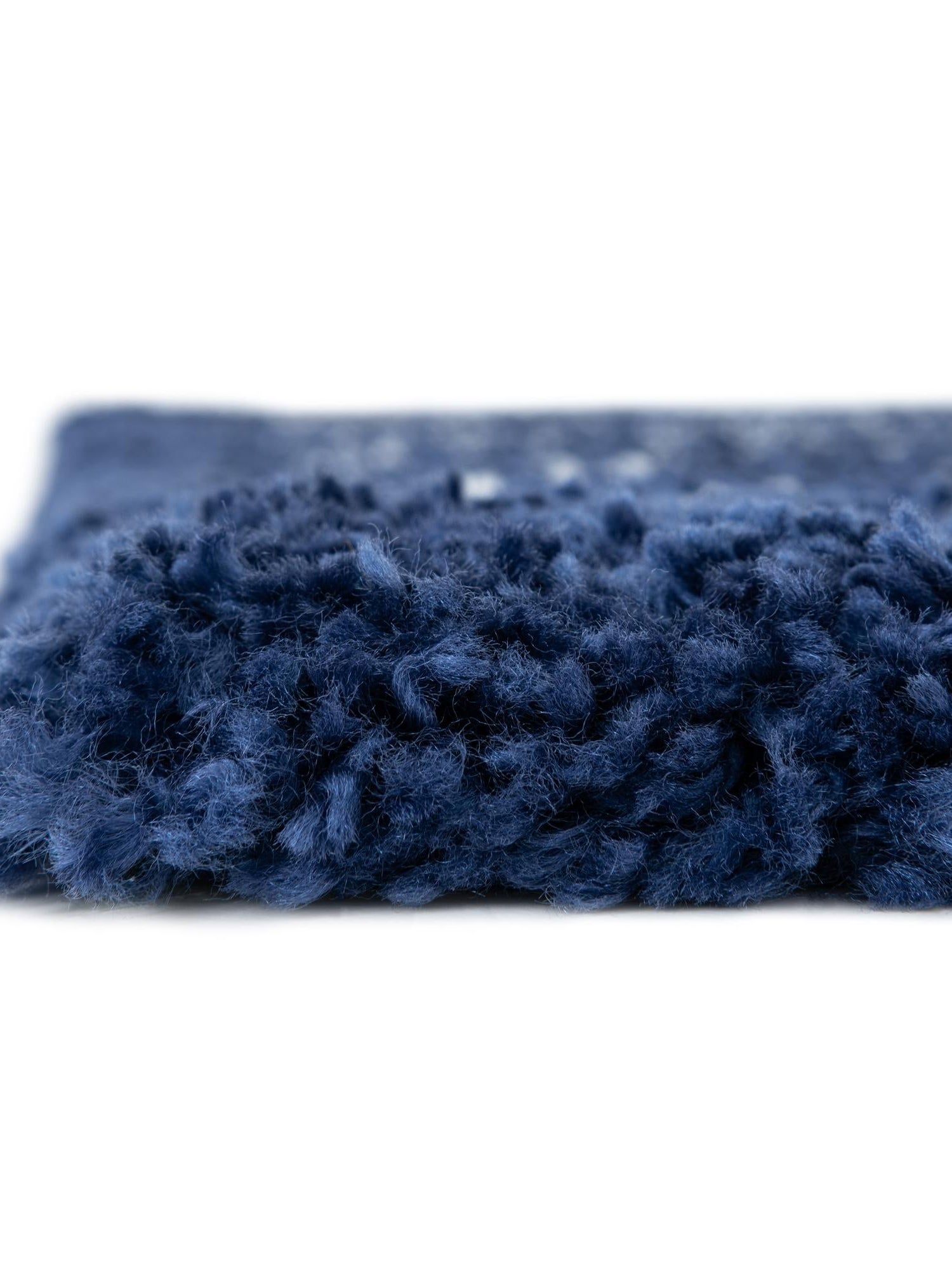 Navy Blue 9' x 12' 2 Rabat Shag Rectangle Area Rug Thick Soft Touch Fluffy & Plush Shaggy Pile Durable Geometric Carpet for Luxury Interior Design for Sale at Rug Engine